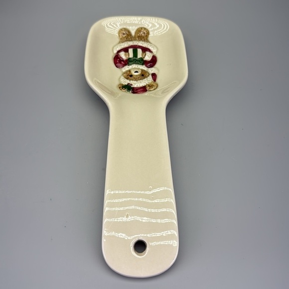 Vintage Otagiri Japan Teddy Bear Spoon Rest - Picture 3 of 7